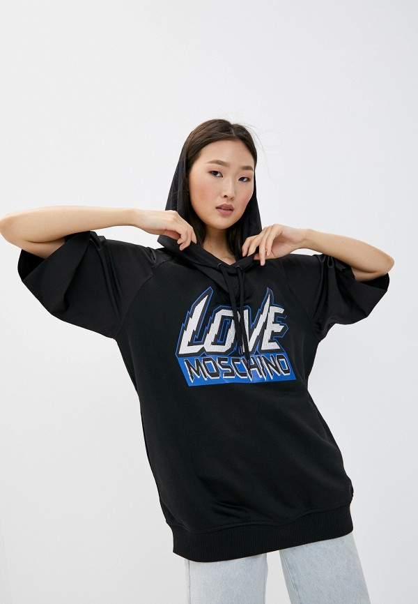 

Худи Love Moschino, Черный