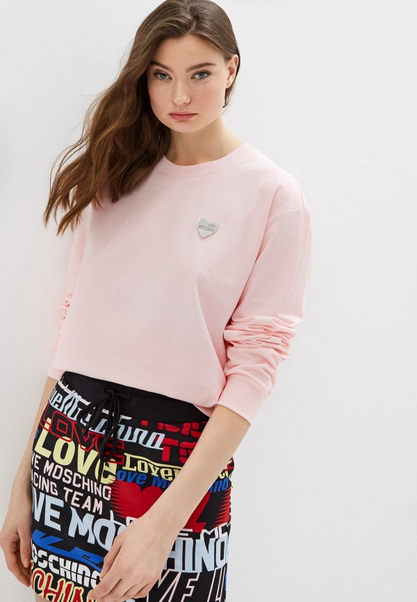 

Свитшот Love Moschino, Розовый