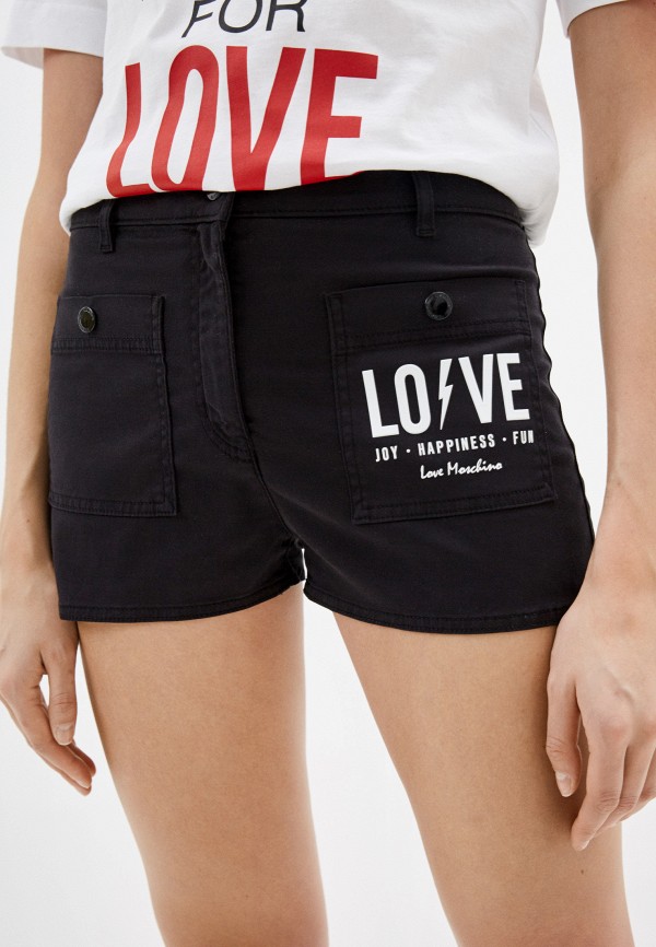 

Шорты джинсовые Love Moschino, Черный