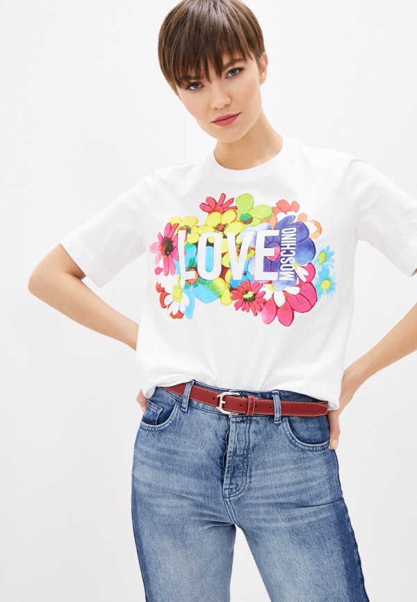 

Футболка Love Moschino, Белый