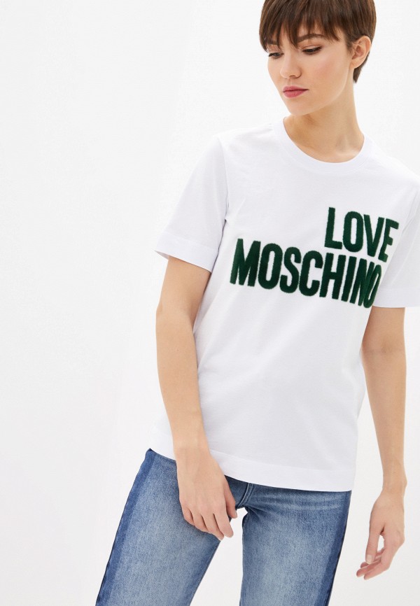 

Футболка Love Moschino, Белый