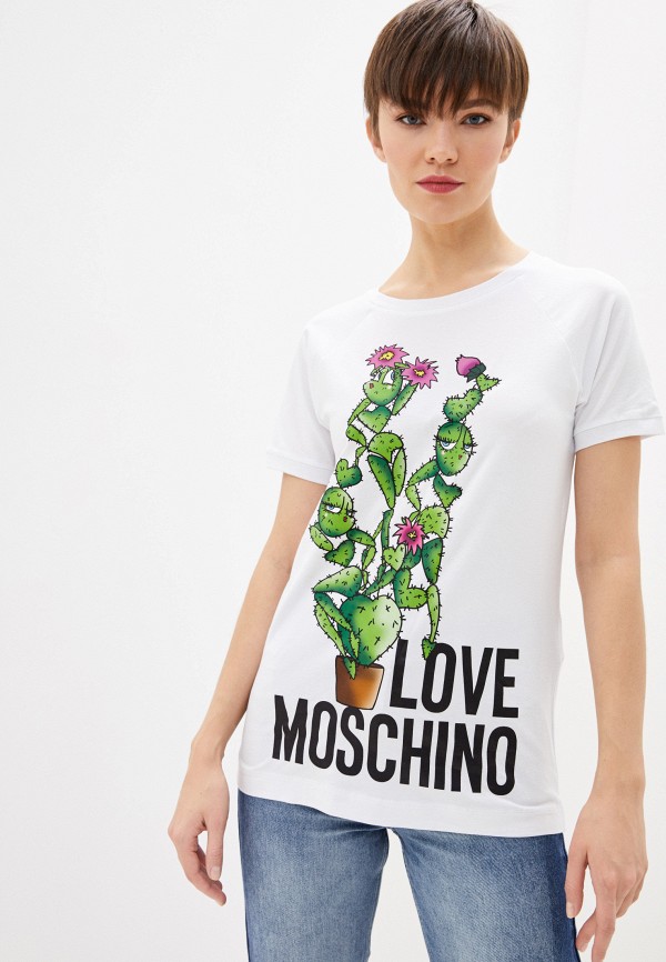 

Футболка Love Moschino, Белый