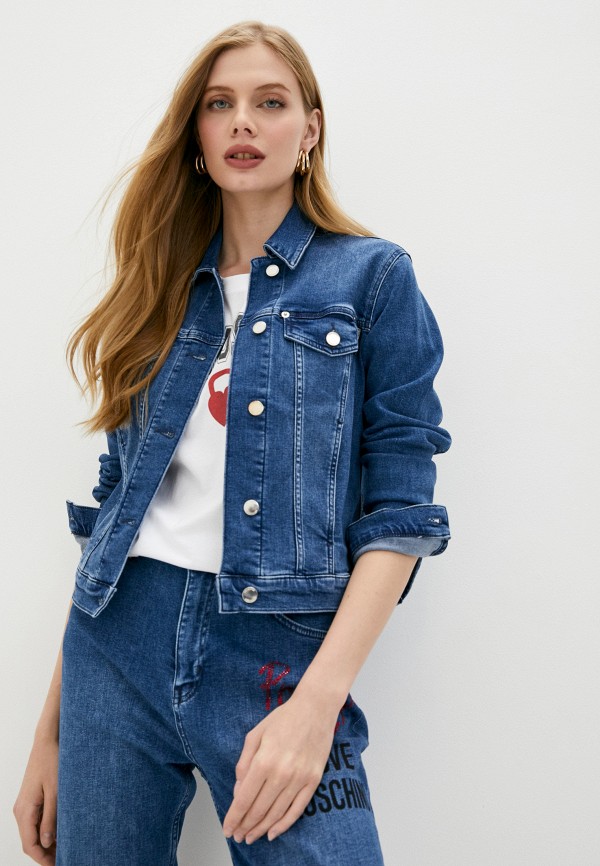 

Куртка джинсовая Love Moschino, Синий