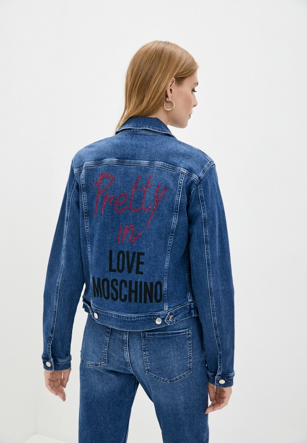фото Куртка джинсовая love moschino