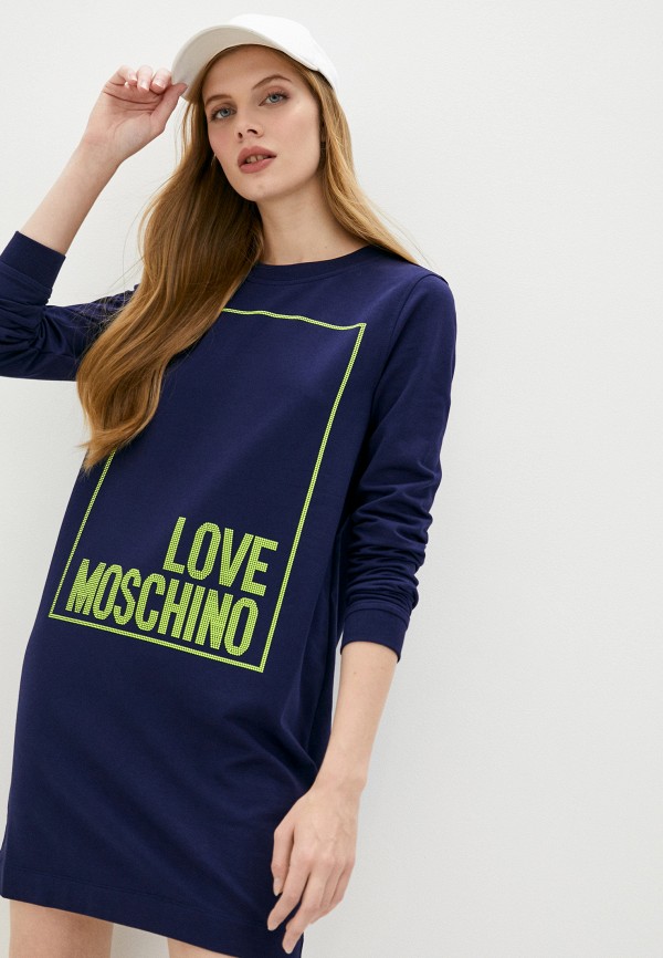 

Платье Love Moschino, Синий