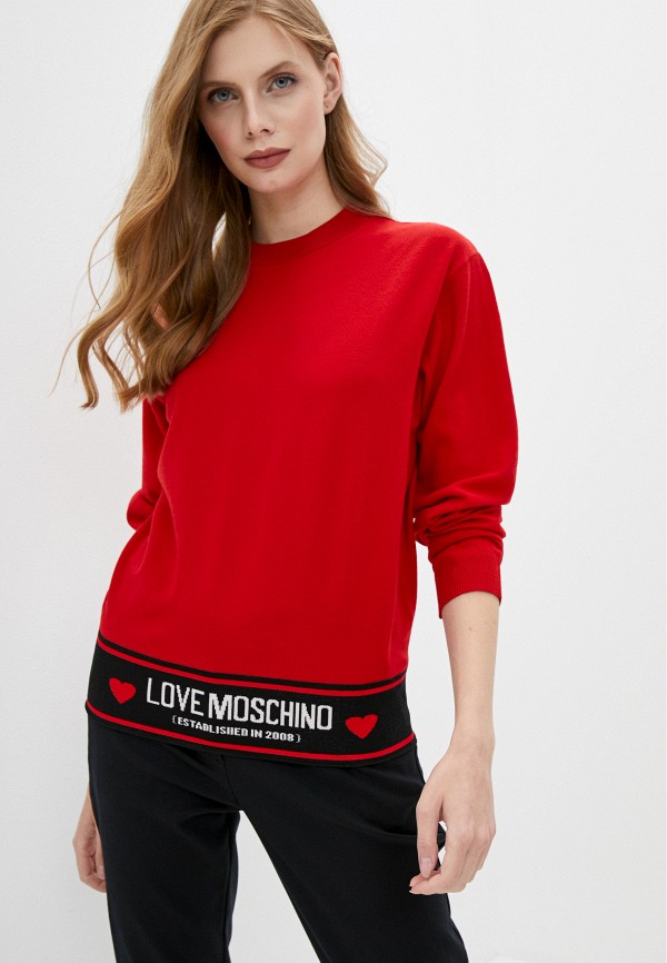 

Джемпер Love Moschino, Красный
