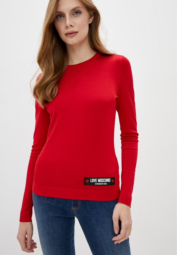 

Джемпер Love Moschino, Красный