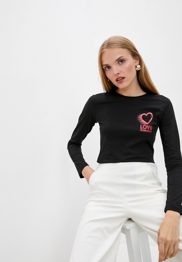 

Лонгслив Love Moschino, Черный