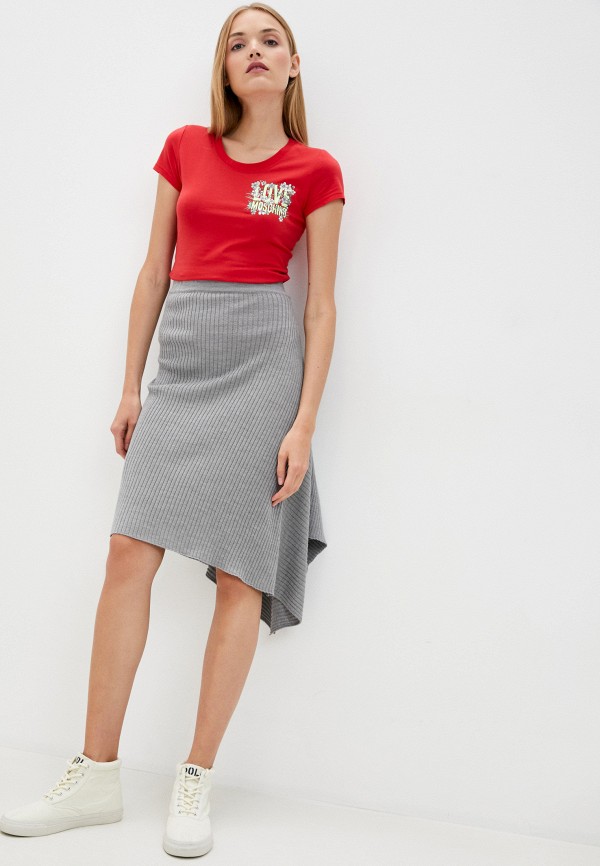 

Футболка Love Moschino, Красный, Love Moschino LO416EWJQKB2