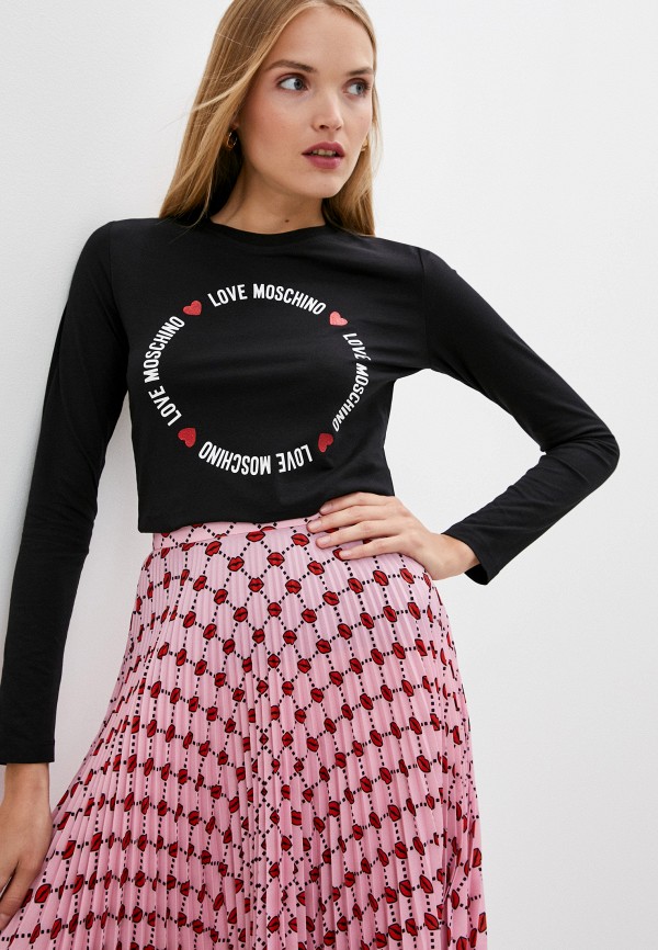 

Лонгслив Love Moschino, Черный