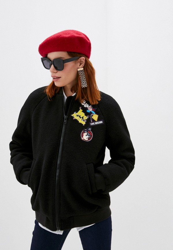 

Куртка утепленная Love Moschino, Черный