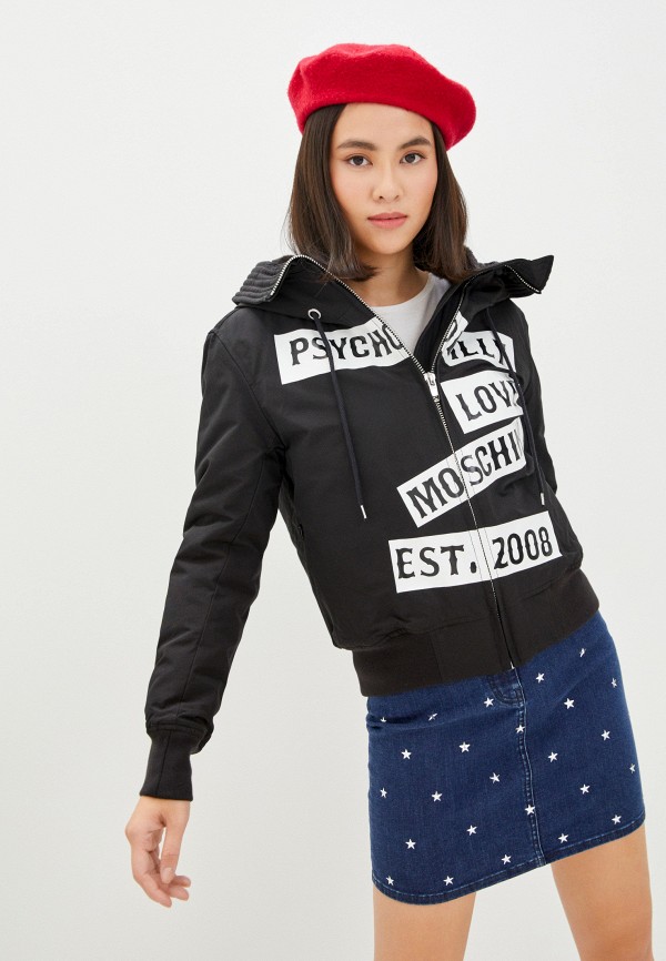 

Куртка утепленная Love Moschino, Черный