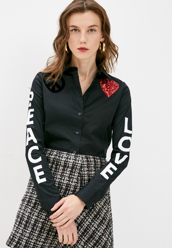 

Рубашка Love Moschino, Черный