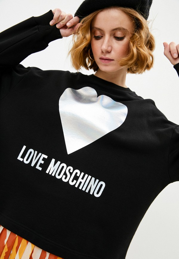 

Свитшот Love Moschino, Черный