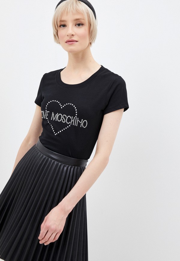 

Футболка Love Moschino, Черный