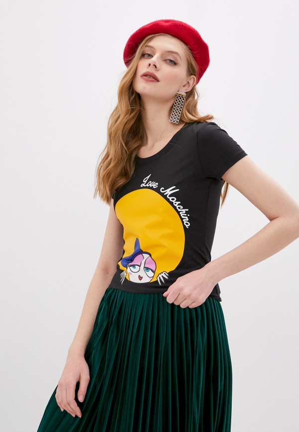 

Футболка Love Moschino, Черный