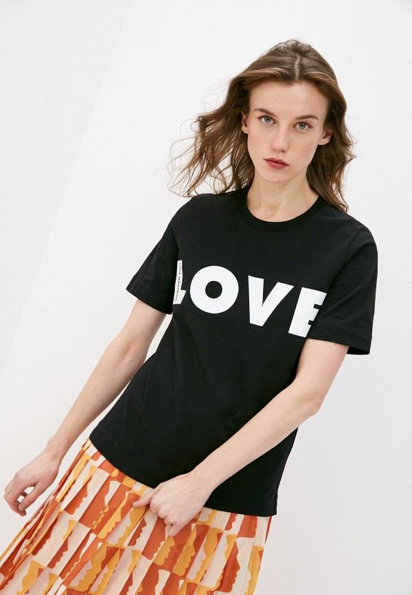 

Футболка Love Moschino, Черный