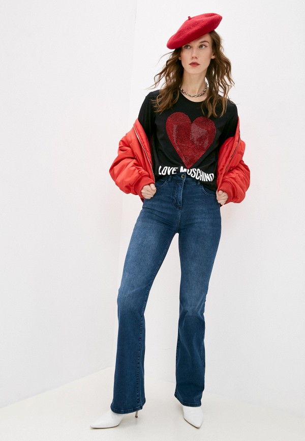 

Футболка Love Moschino, Черный, Love Moschino LO416EWLSZM0