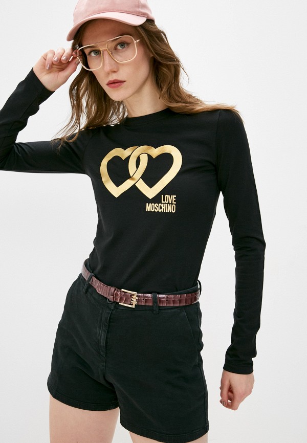 

Лонгслив Love Moschino, Черный, Love Moschino LO416EWLSZN4