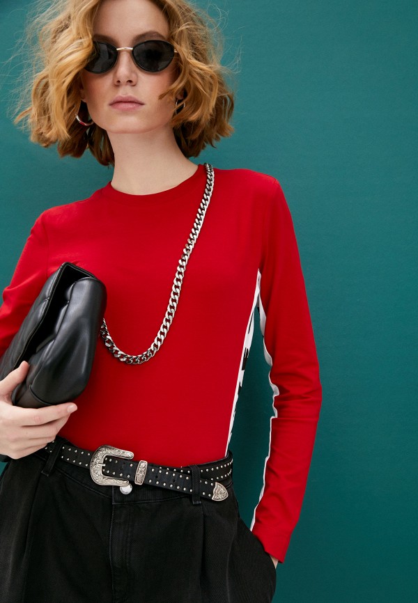 

Лонгслив Love Moschino, Красный