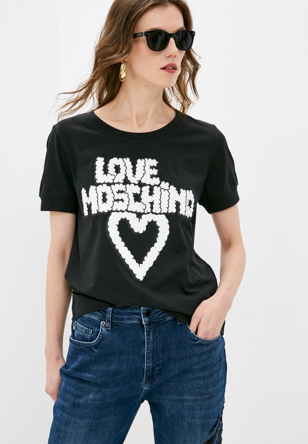 

Футболка Love Moschino, Черный