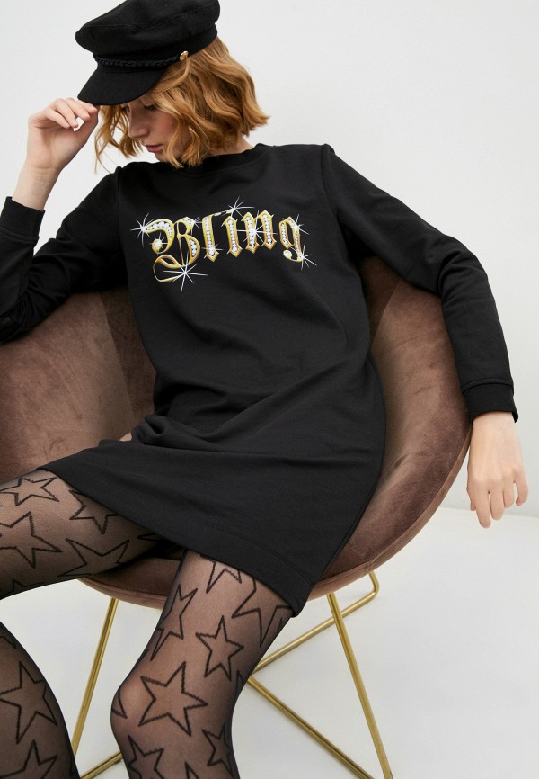 

Платье Love Moschino, Черный, с начесом