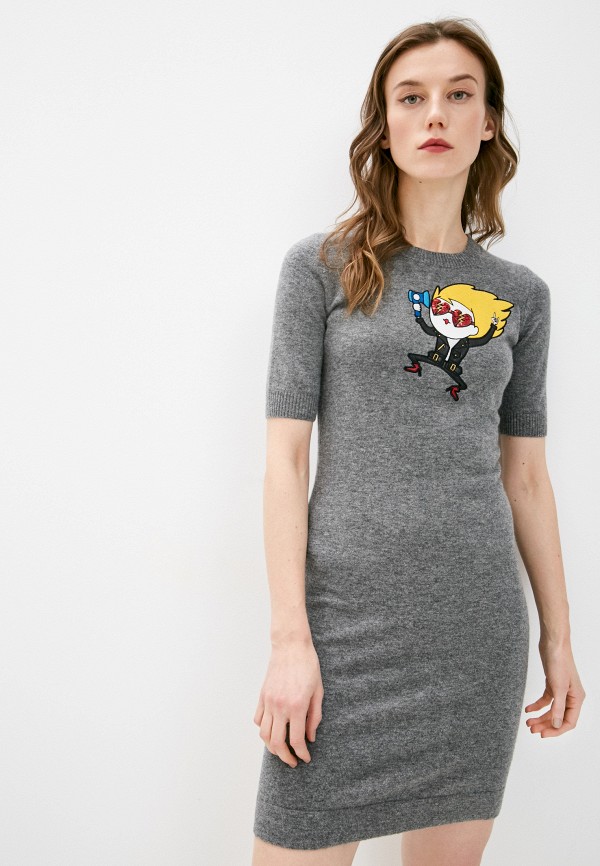 

Платье Love Moschino, Серый