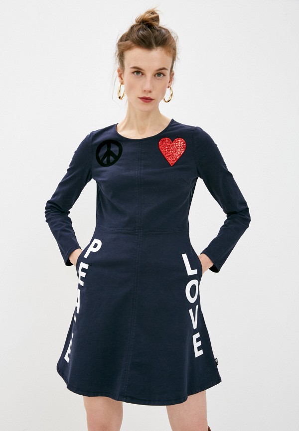 

Платье Love Moschino, Синий