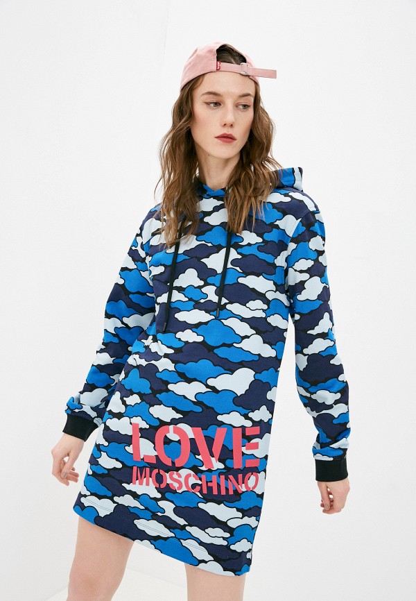 

Платье Love Moschino, Синий