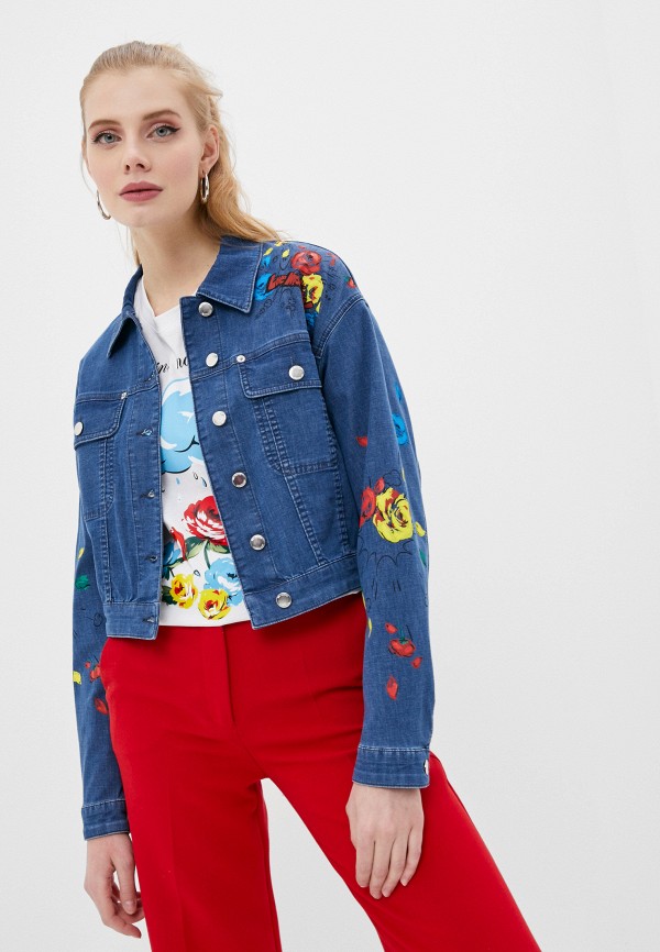

Куртка джинсовая Love Moschino, Синий