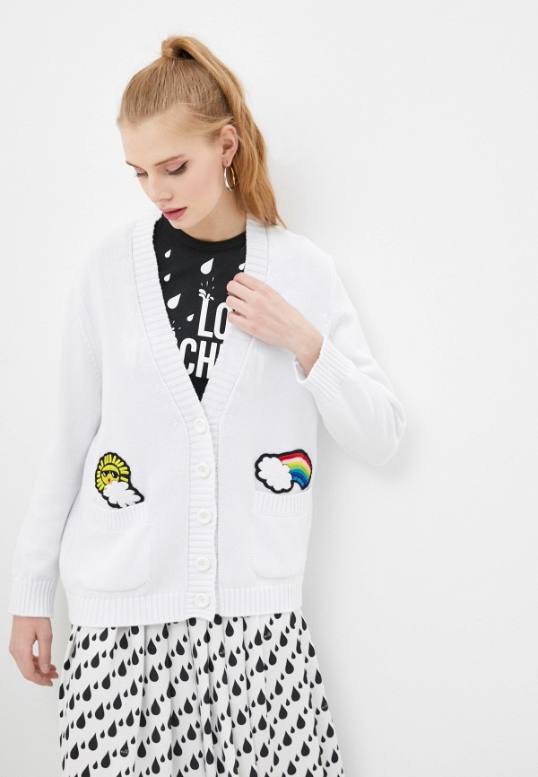 

Кардиган Love Moschino, Белый