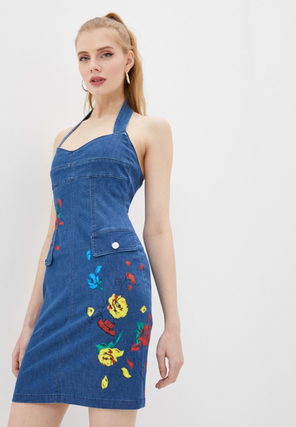 

Платье джинсовое Love Moschino, Синий, Love Moschino LO416EWLZCJ6