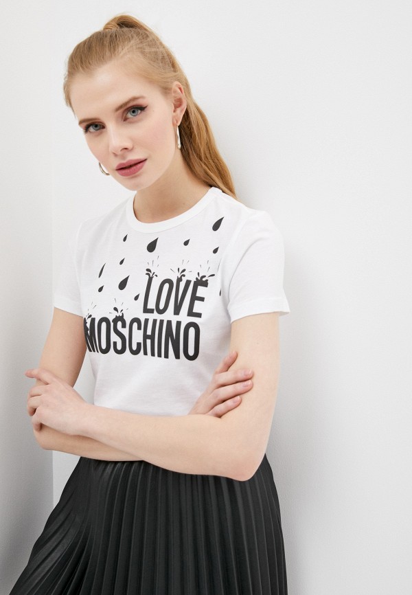 

Футболка Love Moschino, Белый