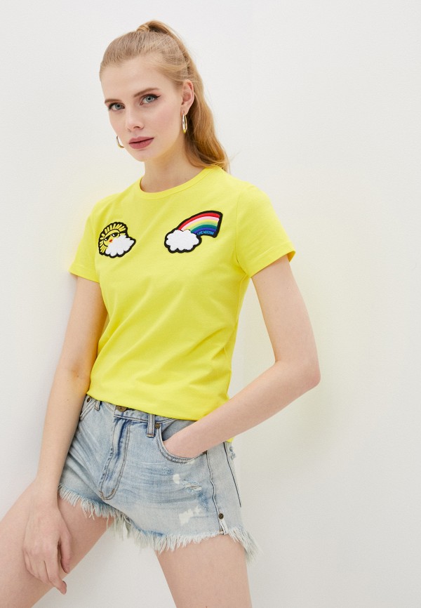 

Футболка Love Moschino, Желтый