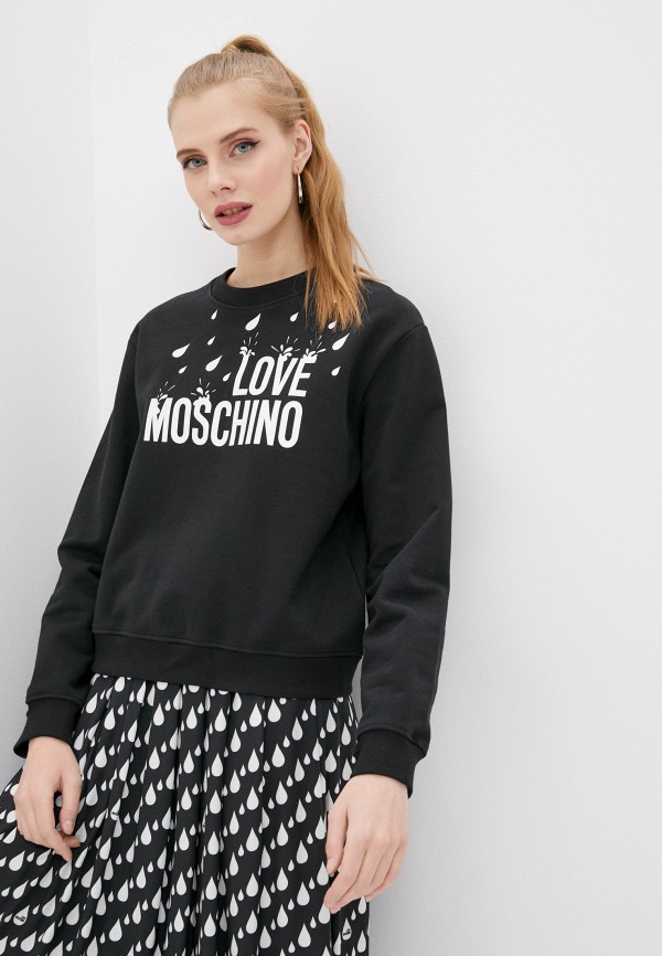 

Свитшот Love Moschino, Черный