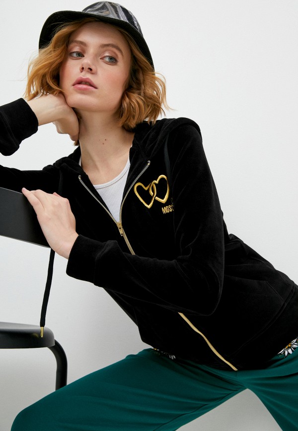 

Толстовка Love Moschino, Черный, Love Moschino LO416EWMAIM0