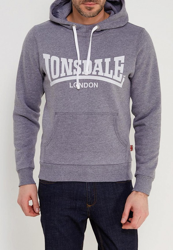 

Худи Lonsdale, Серый