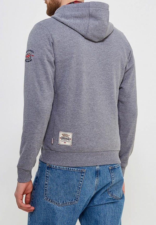 

Толстовка Lonsdale; Lonsdale LO789EMAPKB1, Серый