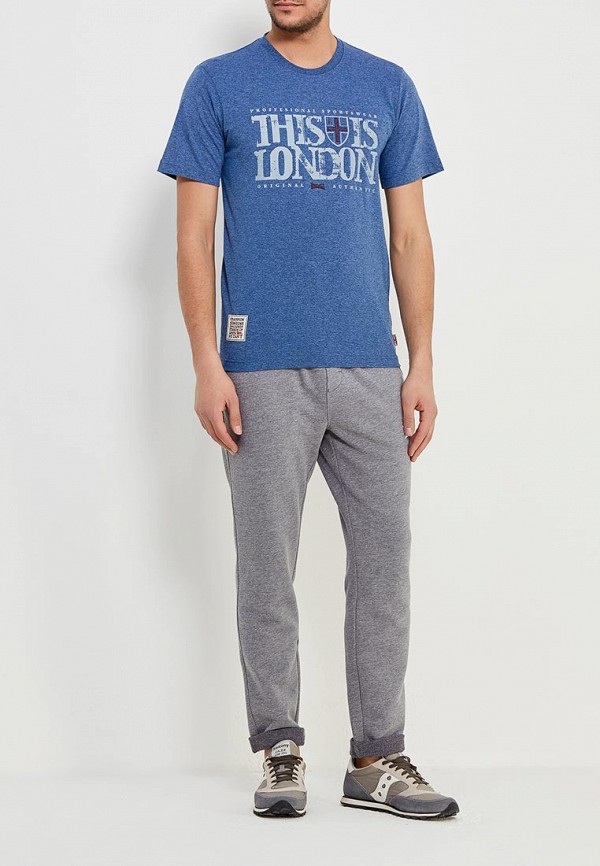 

Футболка Lonsdale; Lonsdale LO789EMAPKE5, Синий