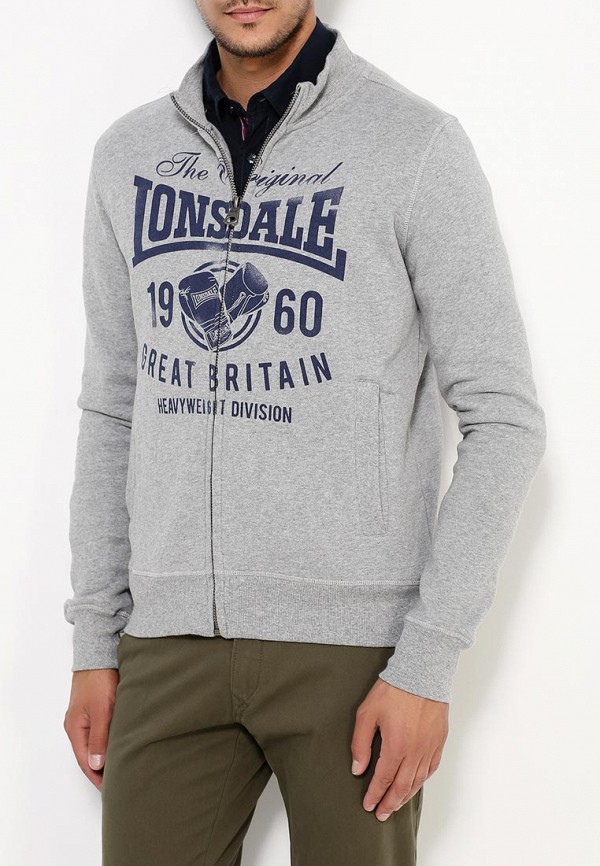 

Олимпийка Lonsdale, Серый