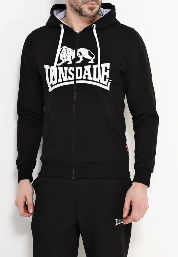 

Толстовка Lonsdale, Lonsdale LO789EMARB21, Черный