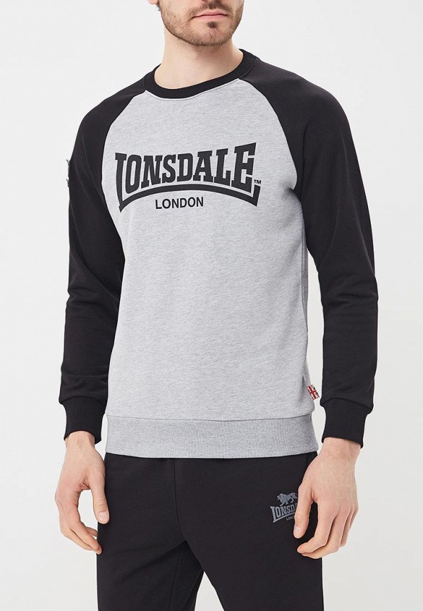 

Свитшот Lonsdale, Серый
