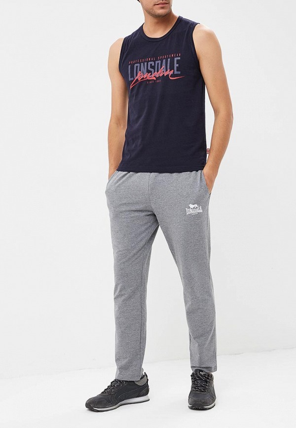 

Майка Lonsdale; Lonsdale LO789EMBVRG9, Синий