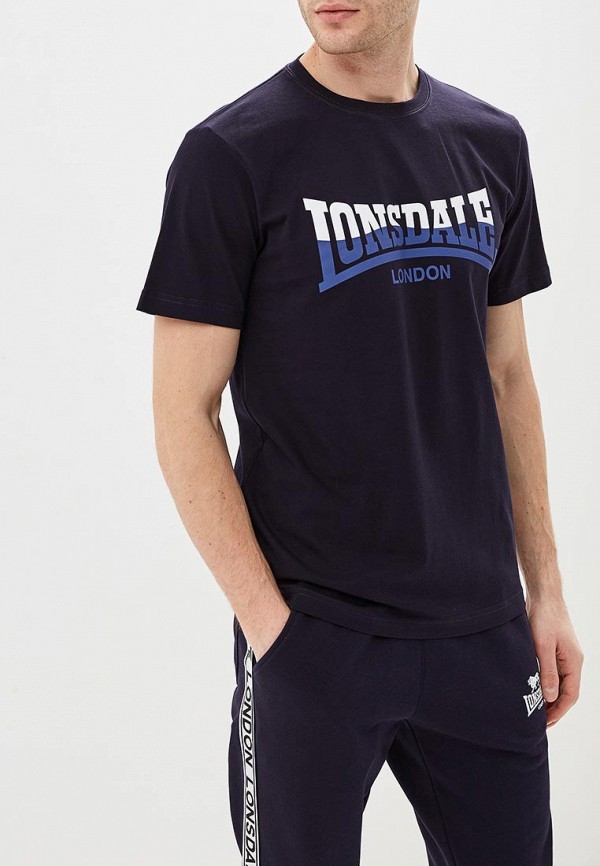 

Футболка Lonsdale, Синий, Lonsdale LO789EMDLVC8