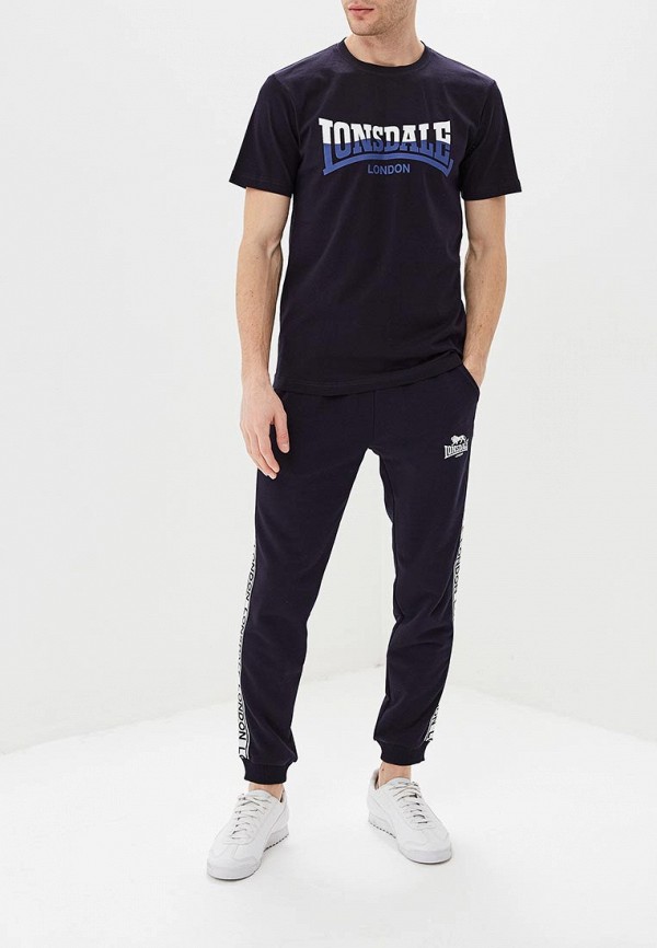 

Футболка Lonsdale; Lonsdale LO789EMDLVC8, Синий