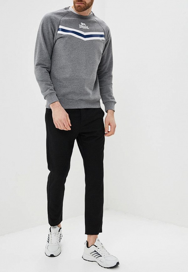 

Свитшот Lonsdale; Lonsdale LO789EMDZNY2, Серый