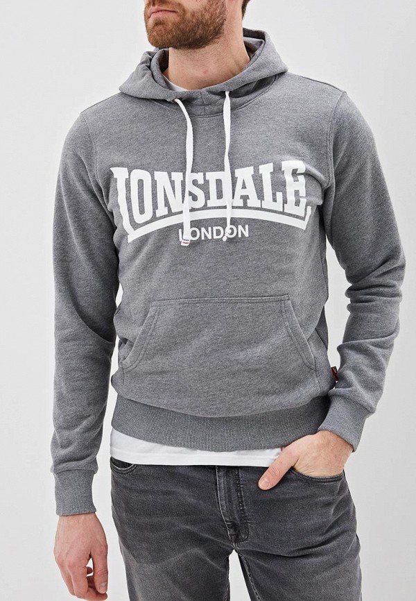 

Худи Lonsdale, Серый