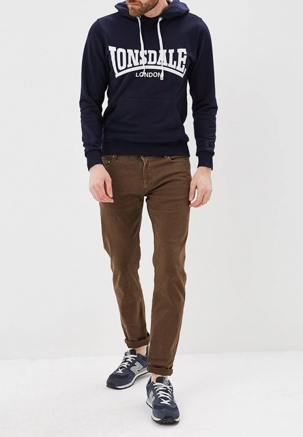 

Худи Lonsdale, Синий, Lonsdale LO789EMDZOB6