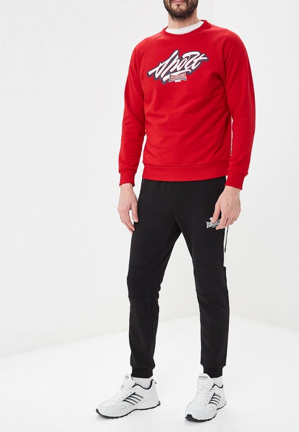 

Свитшот Lonsdale; Lonsdale LO789EMETCV8, Красный