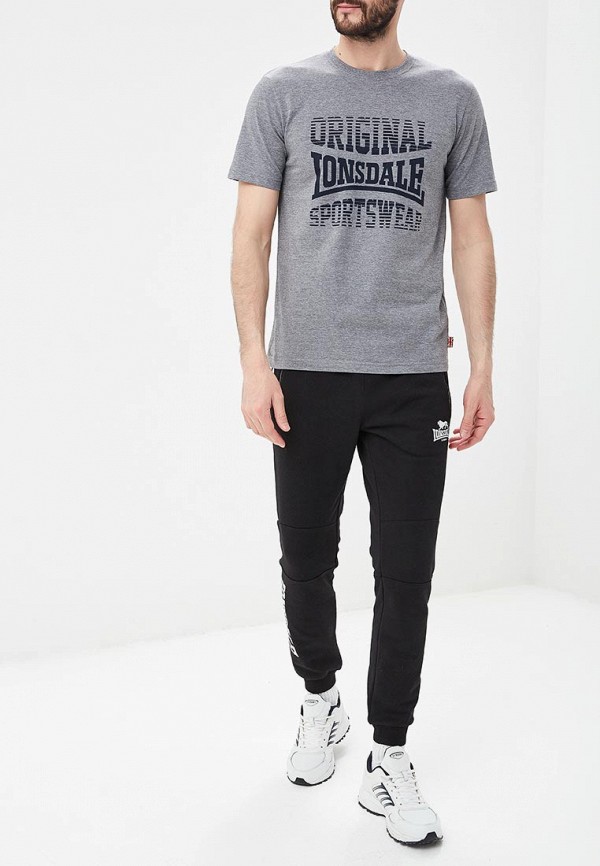 

Футболка Lonsdale, Серый, Lonsdale LO789EMETCY6